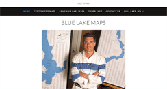 Desktop Screenshot of bluelakemaps.com
