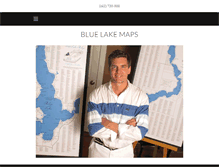 Tablet Screenshot of bluelakemaps.com